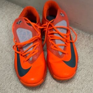 Nike KD Sneakers Orange Gray